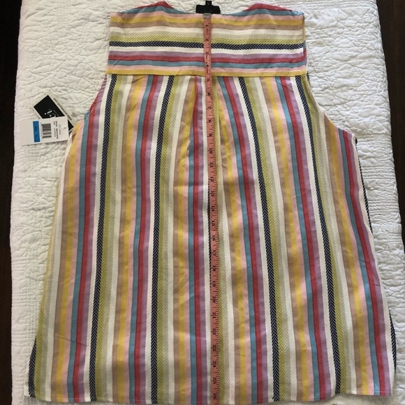 🆕ECI Striped Surplice Tank Top - Picture 5 of 8